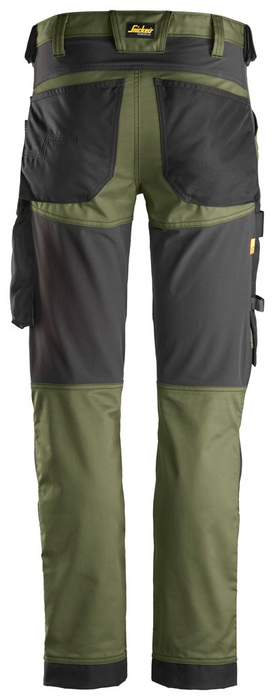 Snickers AllroundWork Stretch Werkbroek met Kniezakken