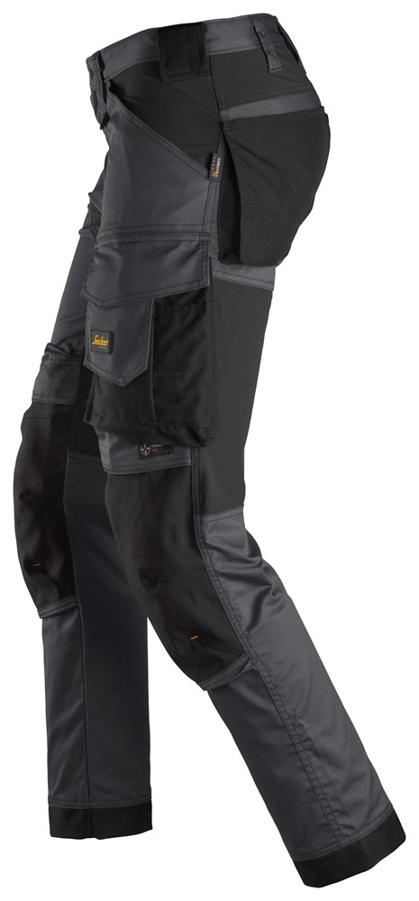 Snickers AllroundWork Stretch Werkbroek met Kniezakken