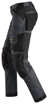 Snickers AllroundWork Stretch Werkbroek met Kniezakken