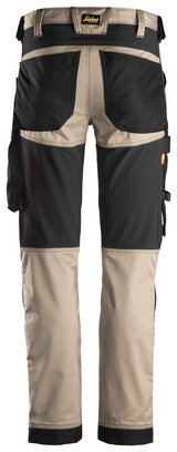 Snickers AllroundWork Stretch Werkbroek met Kniezakken