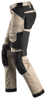 Snickers AllroundWork Stretch Werkbroek met Kniezakken