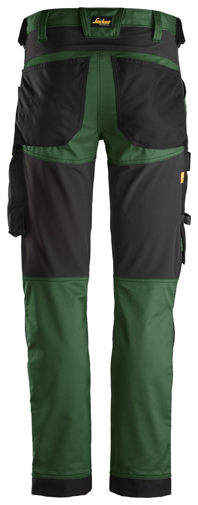 Snickers AllroundWork Stretch Werkbroek met Kniezakken