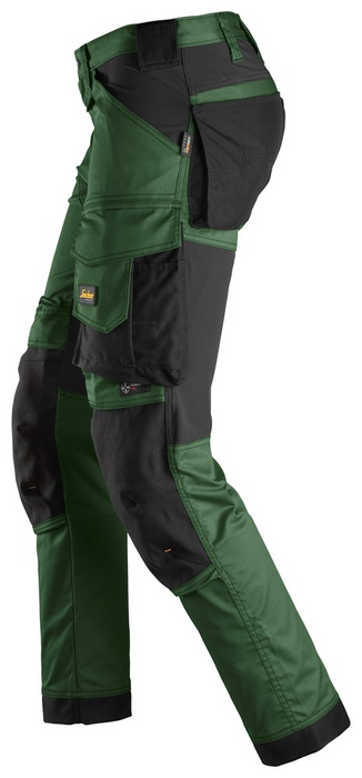 Snickers AllroundWork Stretch Werkbroek met Kniezakken