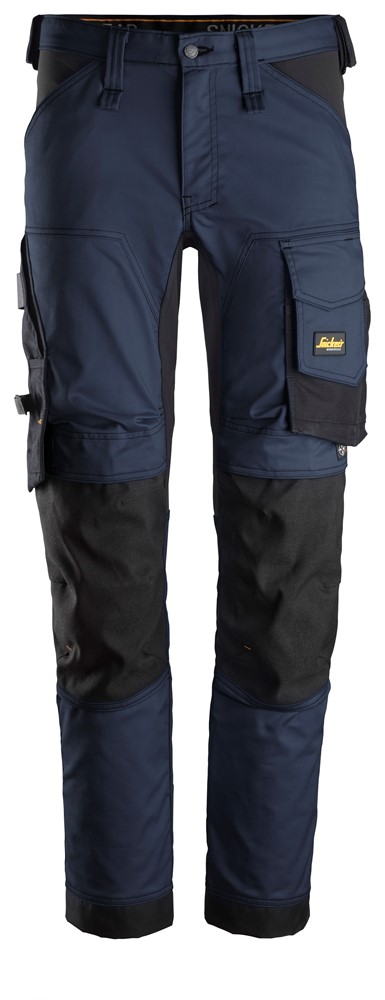 Snickers AllroundWork Stretch Werkbroek met Kniezakken