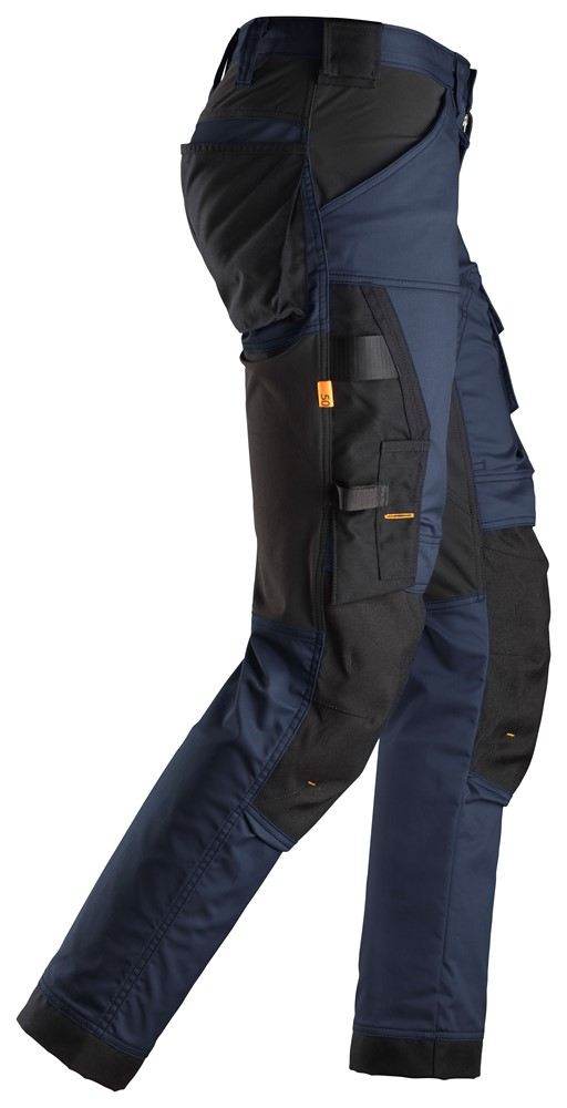 Snickers AllroundWork Stretch Werkbroek met Kniezakken