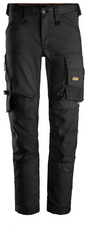 Snickers AllroundWork Stretch Werkbroek met Kniezakken