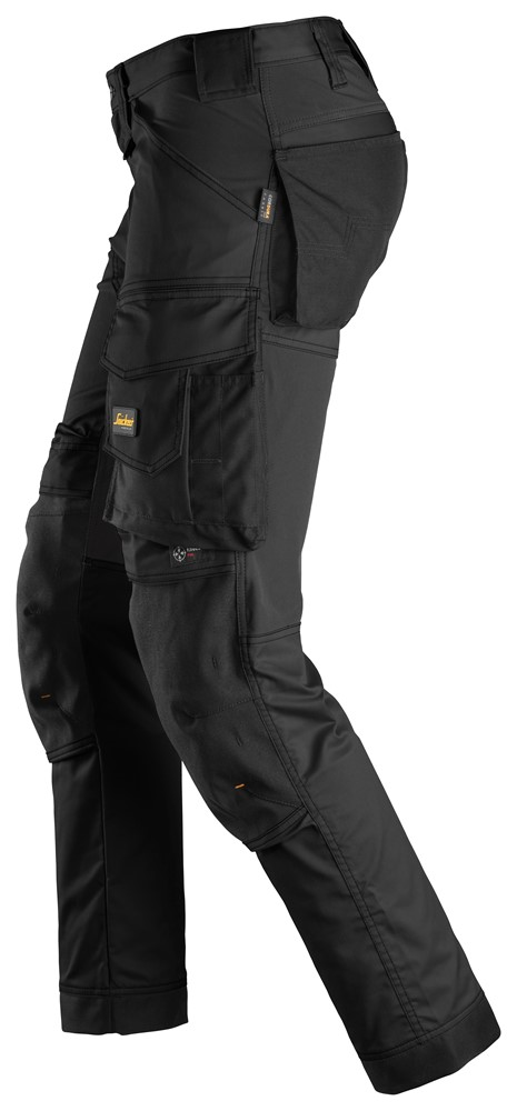Snickers AllroundWork Stretch Werkbroek met Kniezakken