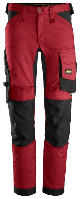 Snickers AllroundWork Stretch Werkbroek met Kniezakken