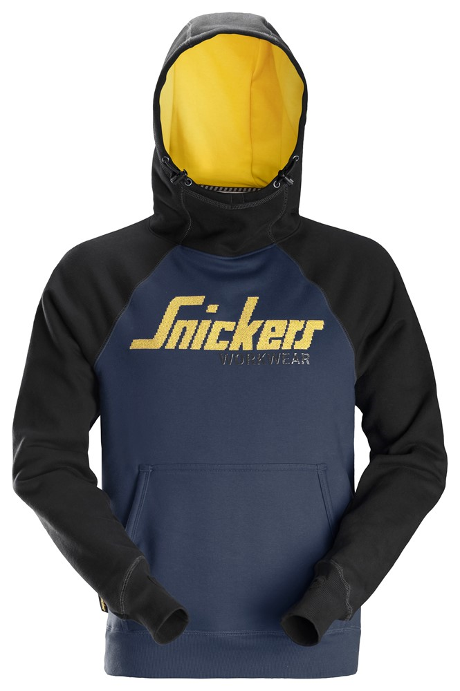 Snickers Borduur Logo Hoodie