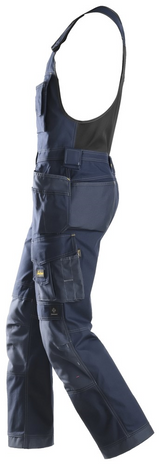 Snickers Canvas Bodybroek met Knie-Holsterzakken