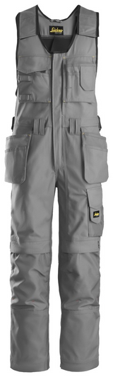 Snickers Canvas Bodybroek met Knie-Holsterzakken