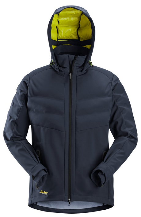 Snickers FlexiWork Windstopper 3-laags gewatteerde Jack