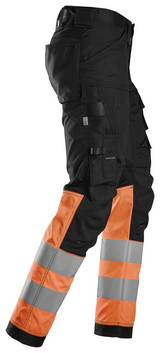 Snickers High-Vis Stretch Werkbroek Klasse 1