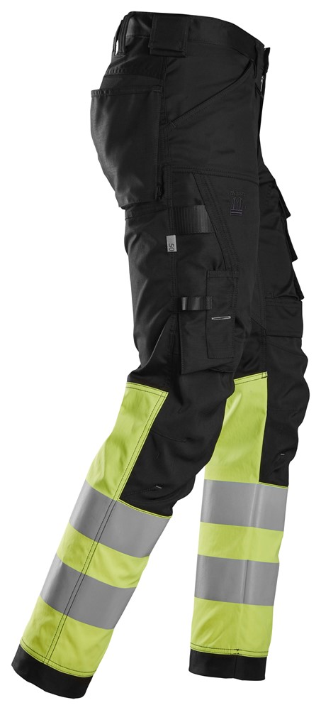 Snickers High-Vis Stretch Werkbroek Klasse 1