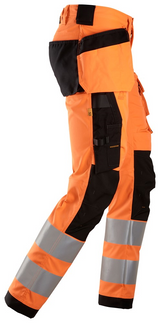 Snickers High-Vis Werkbroek met Knie- Holsterzakken