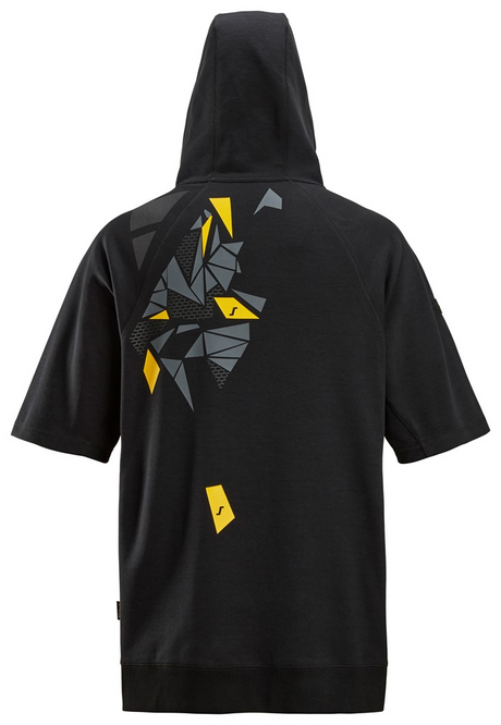 Snickers Logo Hoodie Korte Mouwen