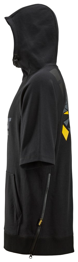 Snickers Logo Hoodie Korte Mouwen