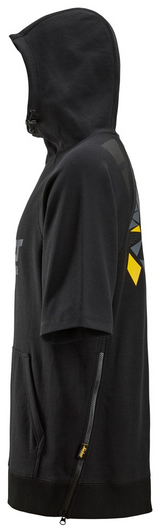 Snickers Logo Hoodie Korte Mouwen