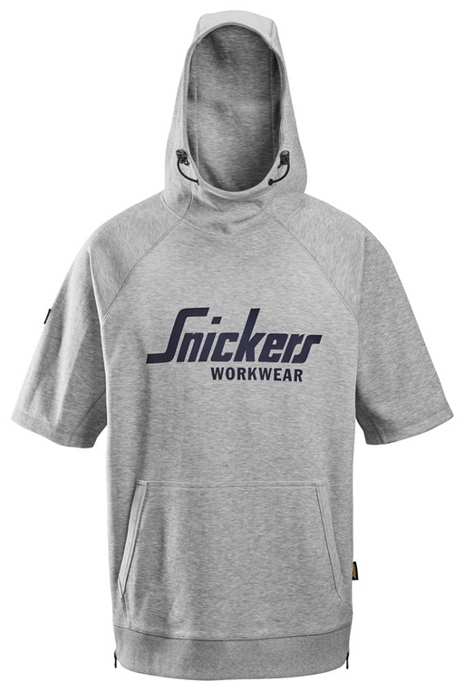 Snickers Logo Hoodie Korte Mouwen
