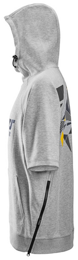 Snickers Logo Hoodie Korte Mouwen