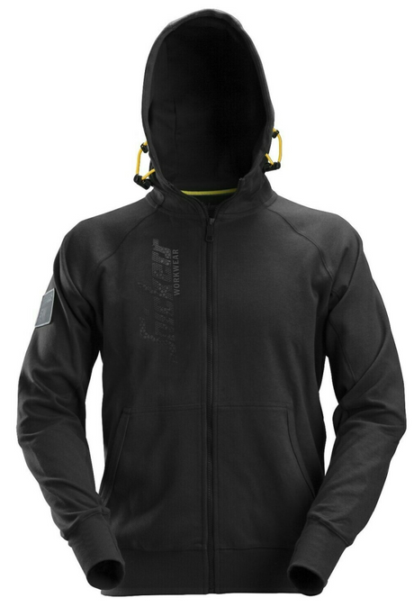 Snickers Logo Hoodie met Rits
