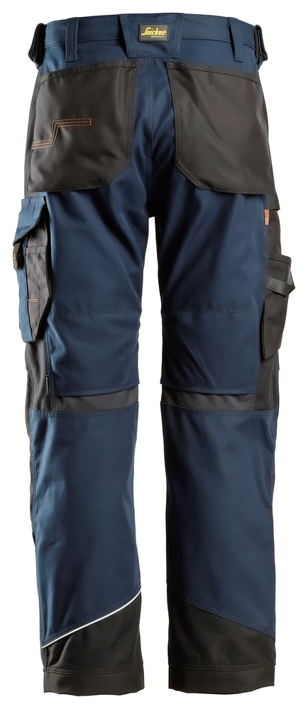 Snickers RuffWork Canvas Werkbroek met Kniezakken