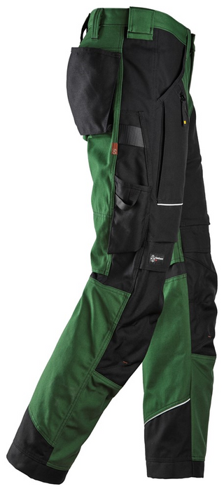 Snickers RuffWork Canvas Werkbroek met Kniezakken