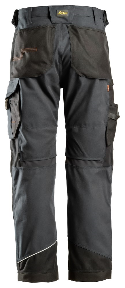 Snickers RuffWork Canvas Werkbroek met Kniezakken