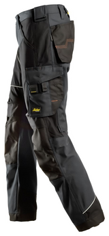 Snickers RuffWork Canvas Werkbroek met Kniezakken