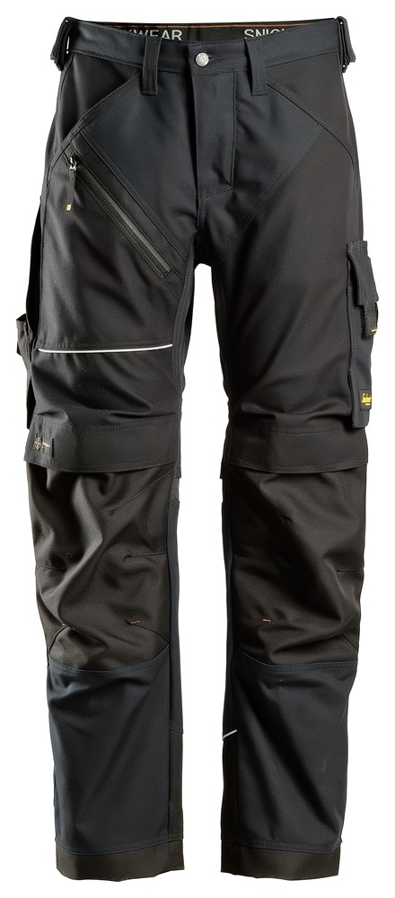 Snickers RuffWork Canvas Werkbroek met Kniezakken