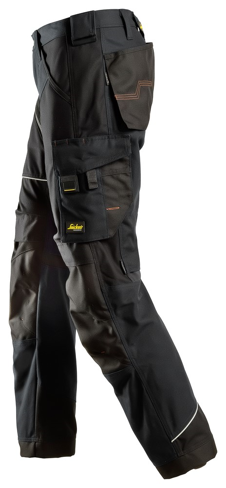 Snickers RuffWork Canvas Werkbroek met Kniezakken