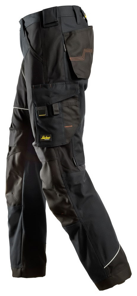 Snickers RuffWork Canvas Werkbroek met Kniezakken