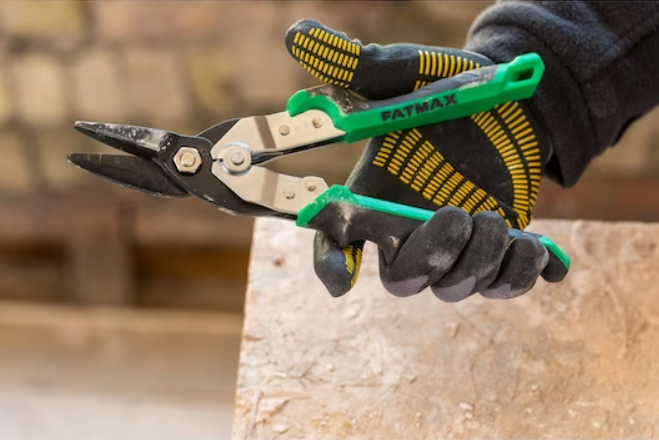 Stanley FatMax Ergo Blikschaar - 250mm - Rechts Snijdend