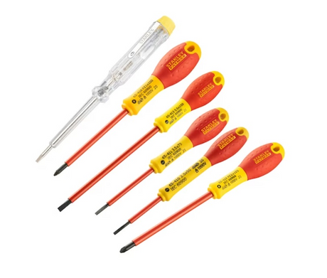 Stanley Fatmax VDE 6-Delige Schroevendraaiset - Phillips