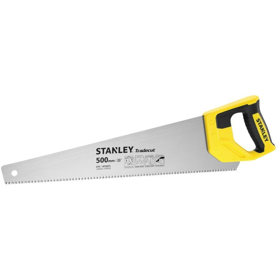 Stanley Houtzaag Tradecut Universal 500mm 8 TPI