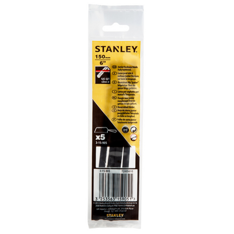 Stanley Metaalzaagblad 5 Stuks