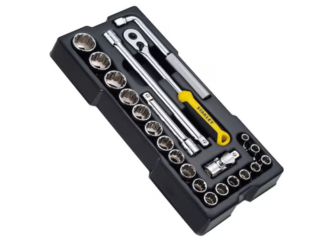 Stanley Transmodule Doppenset ½” 12-kant 23-delig